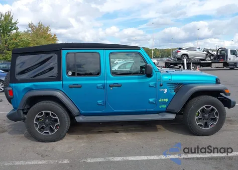 2020 Jeep Wrangler Unlimited Sport S 4X4 from USA, damaged, VIN 1C4HJXDN1LW111074